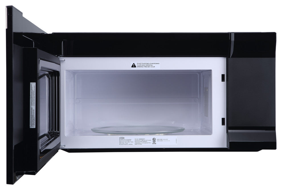 30" Over the Range Microwave Oven with Vent Fan, 1000W, 1.6 Cu. Ft. Capacity