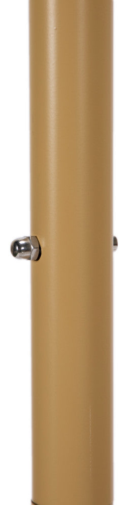 LeisureMod Mendoza Light Brown Wicker Hanging Double Egg Swing Chair, Black