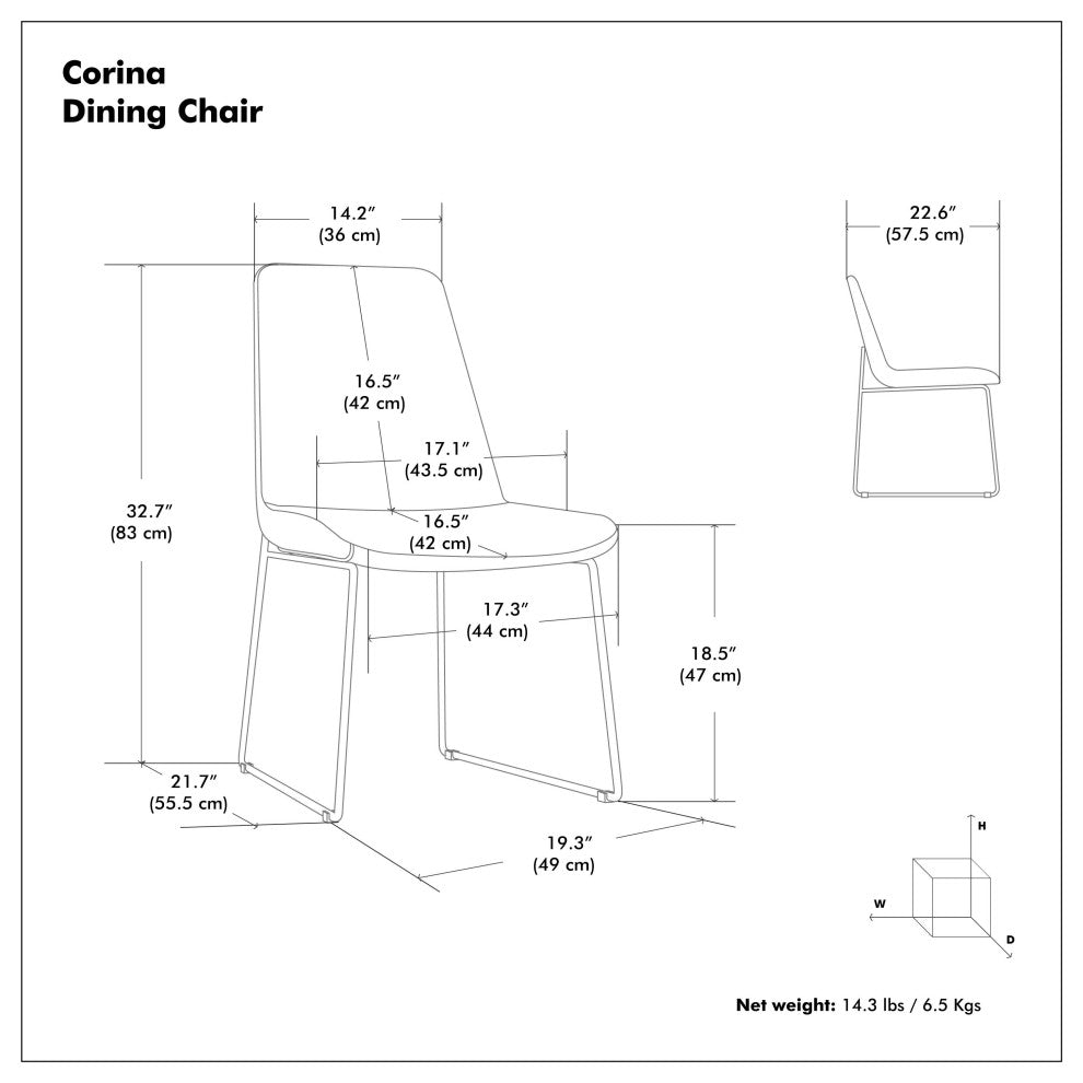 Corina / Hunter 7-Piece Dining Set