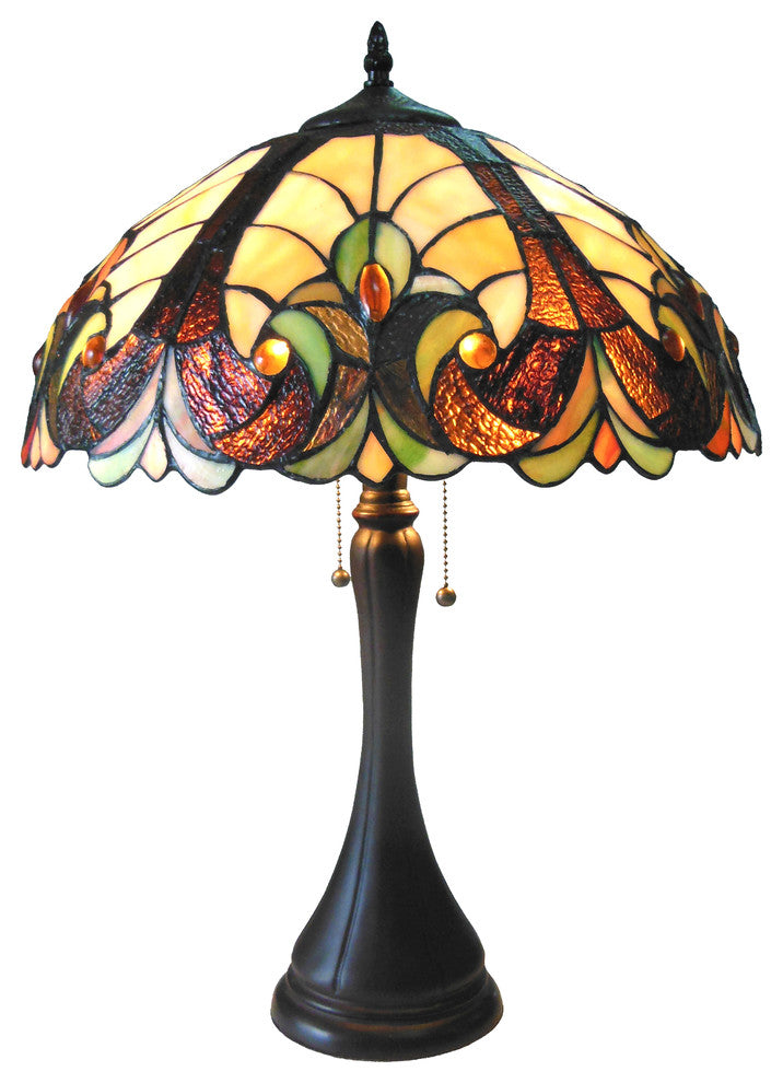 Amor 2-Light Victorian Table Lamp
