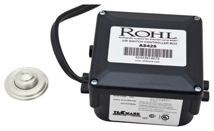 Rohl AS550PN Luxury Air Switch, Air Switch Control Box for Garbage Disposal