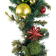 9' Artificial Christmas Garland with Lights, Festive Holiday