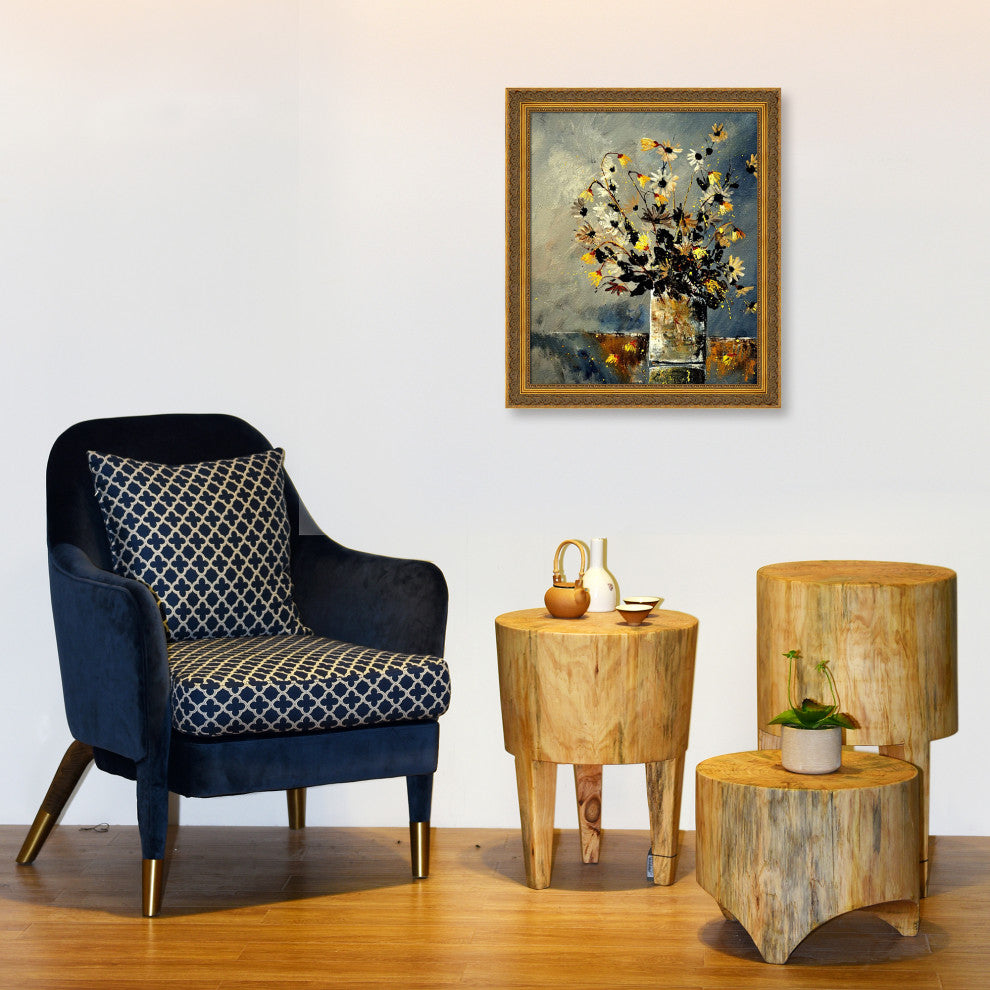 Still Life 4521, Baroque Antique Gold Frame