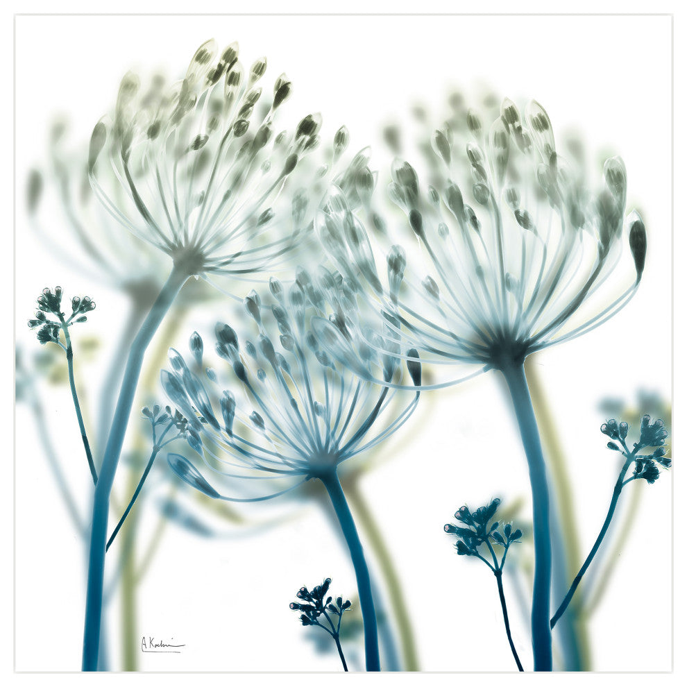 "Unfocused Beauty2"Frameless Free Floating Panel Graphic Wall Art, 24"x24"