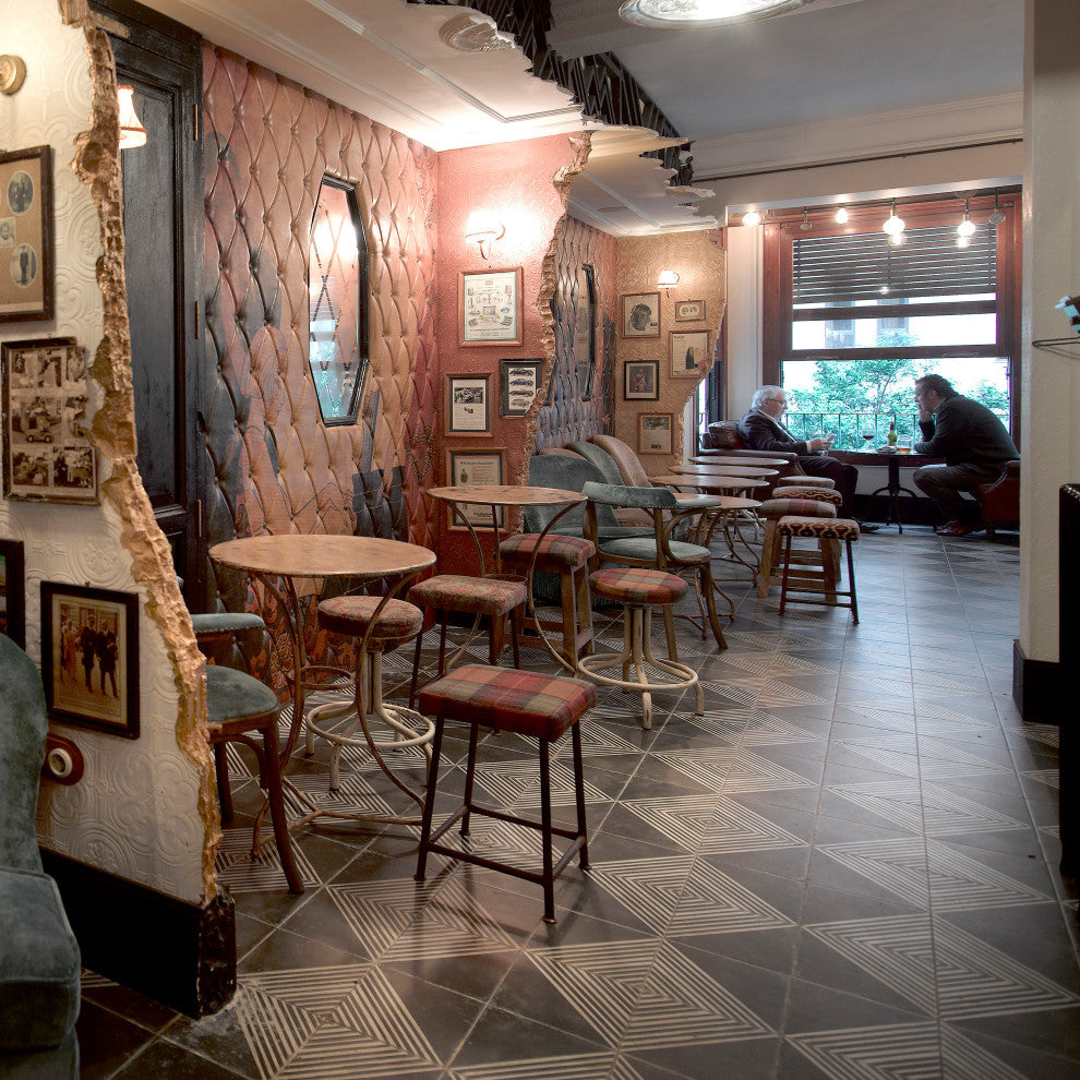 Kings Rombos Night Ceramic Floor and Wall Tile