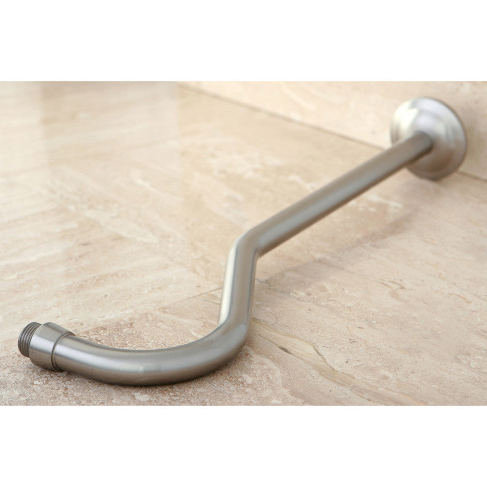 Showerscape 17" Shower Arm, Brushed Nickel