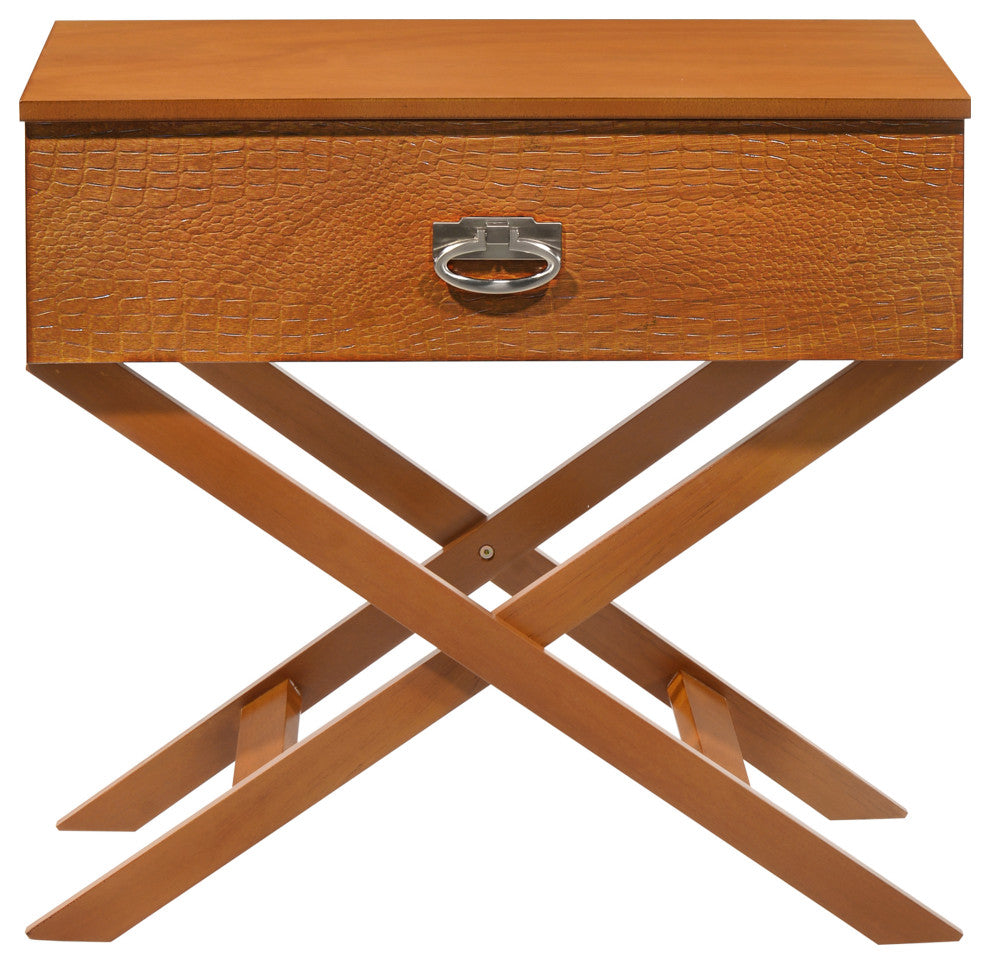 Xavier X-Nightstand, Oak