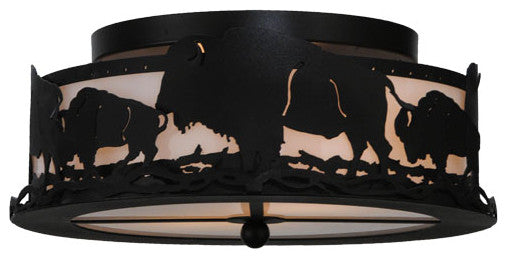 16W Buffalo Flushmount