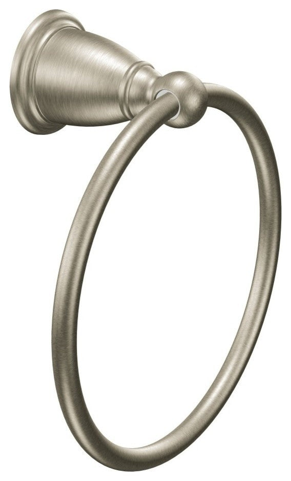 Creative Specialties, Towel Rings, Brushed Nickel, 6"x6"x7"