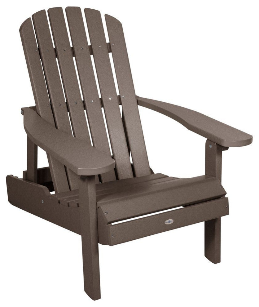 Cape Folding and Reclining Adirondack Chair, Mangrove Brown