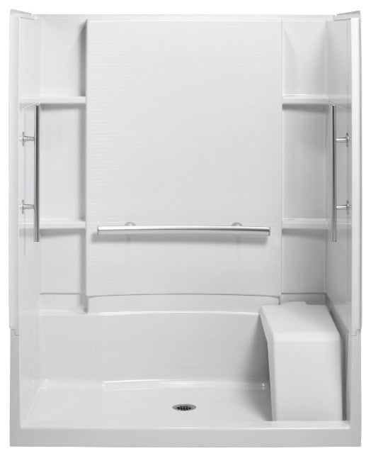 Sterling  Accord 36"x60"x74.5" Vikrell Alcove Shower Kit