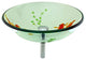 Tempered Glass Vessel Sink Koi Fish with Drain