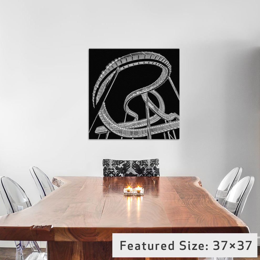 "Lightsnake" by Holger Schmidtke, 18x18x1.5