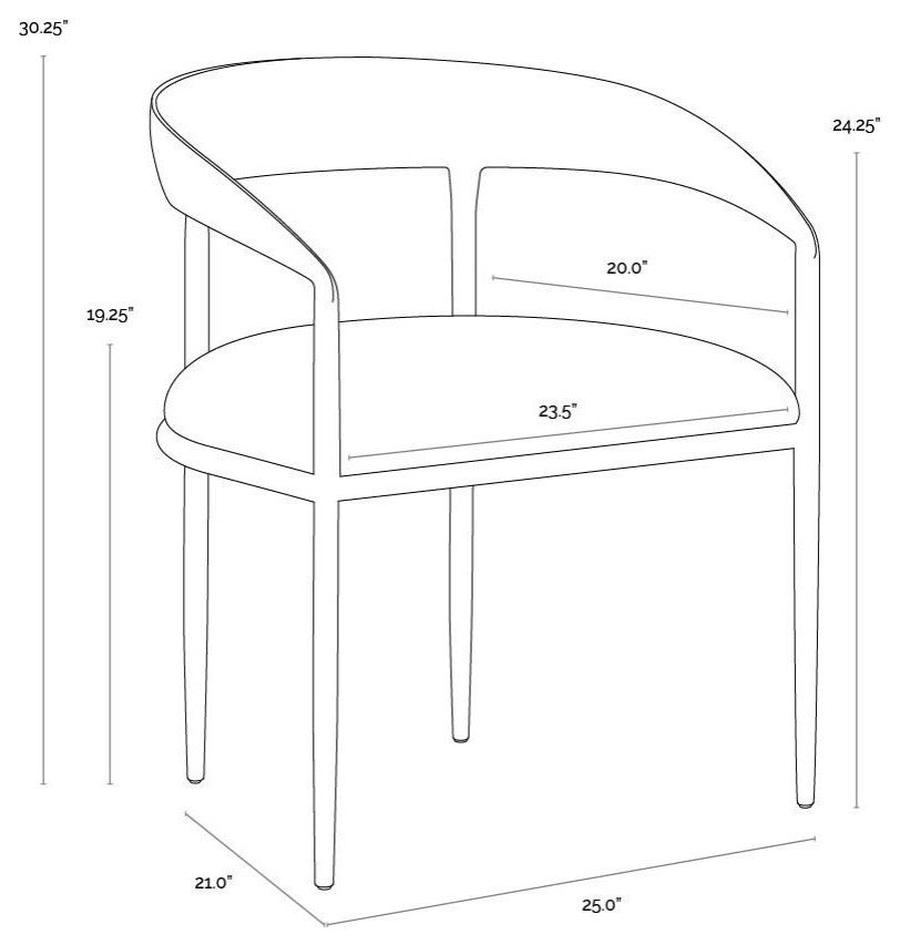 Zanatta Dining Armchair