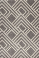 Lucia Gray Modeme Rug, 5'3"x7'7"
