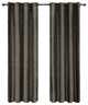 Geneva Energy Saving Grommet Curtain, Gray, 104"x96", Set of 2