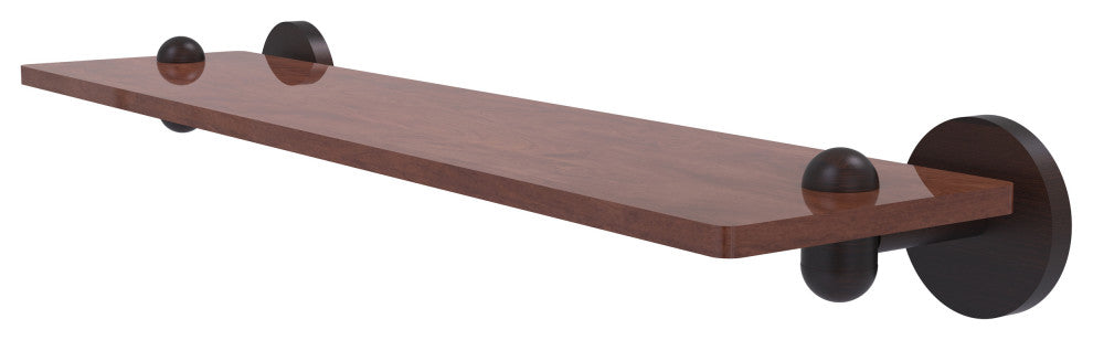 Tango 22" Solid Wood Shelf, Venetian Bronze