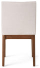 GDF Studio Kwame Mid-Century Modern 5 Piece Dining Set, Light Beige