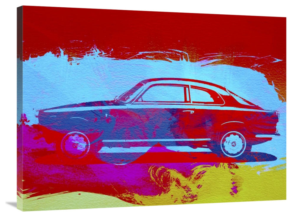 "Alfa Romeo Watercolor 1" Fine Art Print