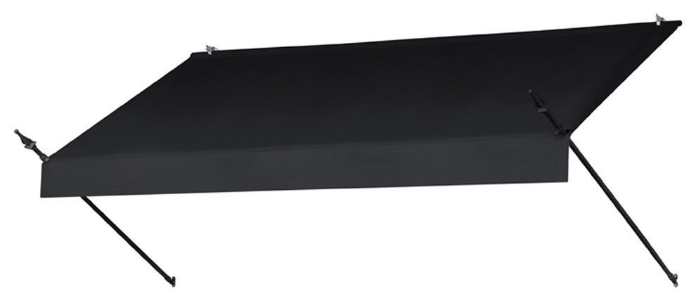 8' Designer Awnings in a Box, Ebony