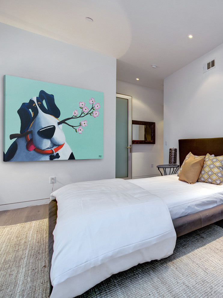 Marmont Hill, "Woody" by Mike Taylor Painting Print on Wrapped Canvas, 36x24