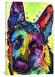 "German Shepherd" Wrapped Canvas Art Print, 18x12x1.5