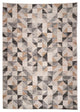 Plaza Tiles Area Rug, Neutral, 5'3"x7'3"