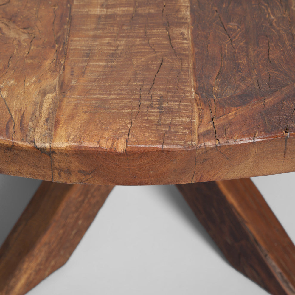 Heidi Reclaimed Brown Wooden Coffee Table