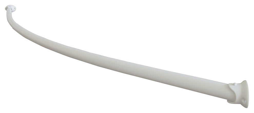 Vintage Adjustable Hotel Curved Shower Rod