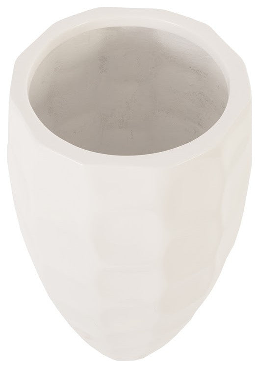 Mando Planter, Gel Coat White, Small