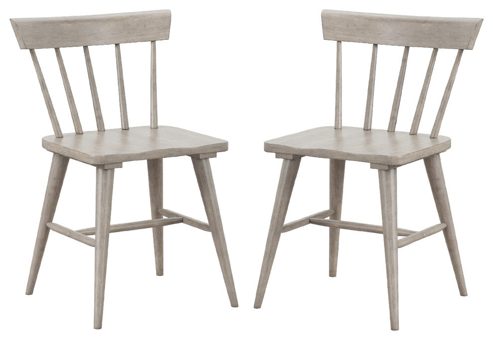 Hillsdale Mayson Wood Spindle Back Dining Chair, Set of 2