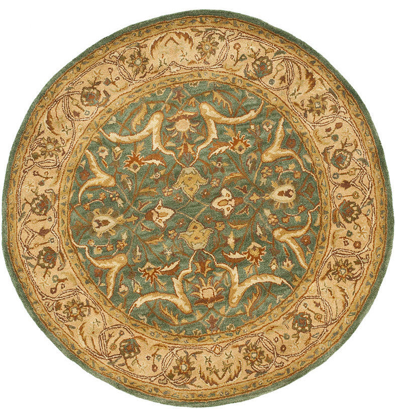 Safavieh Heritage Hg915A Blue, Beige Area Rug