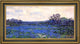 Julian Onderdonk Field of Bluebonnets Framed Premium Canvas Print, 15"x30"