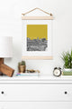 Deny Designs Bird Ave Georgia Tech Yellow Art Print