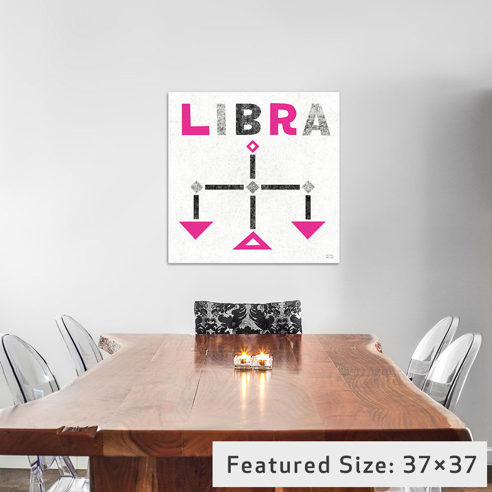 "Zodiac Libra" by Michael Mullan, 12x12x1.5