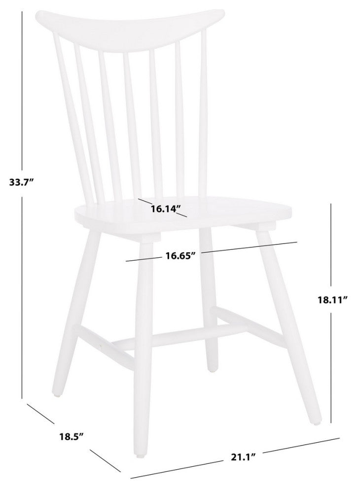 Safavieh Jodan Dining Chair, White