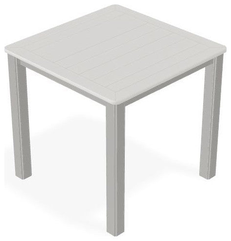 21" Square Marine Grade Aluminum Outdoor End Table