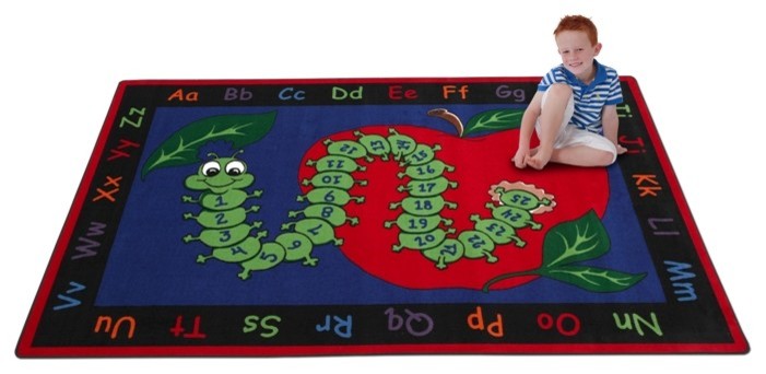 Learn With Inchworm Rug