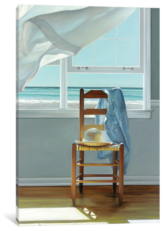 "Deep Breathing" by Karen Hollingsworth, 18x12x1.5