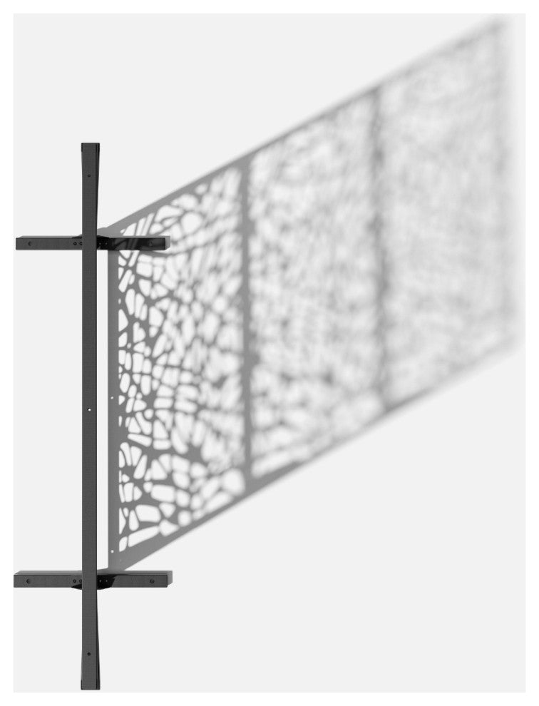 Veradek Screen Series Web Privacy Screen 3 Panel Set w/ Stand