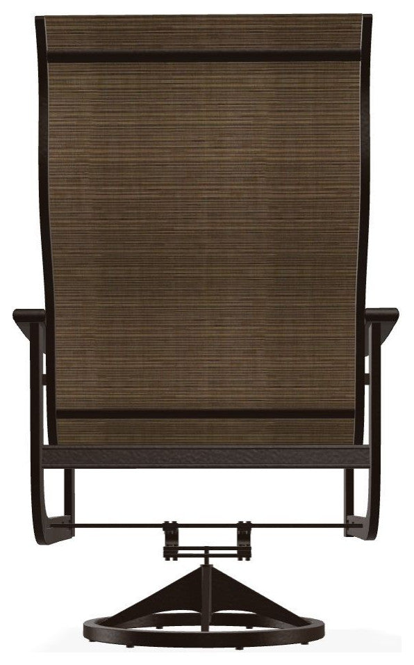 St. Catherine Sling Outdoor Supreme Swivel Rocker, Bark/Kona