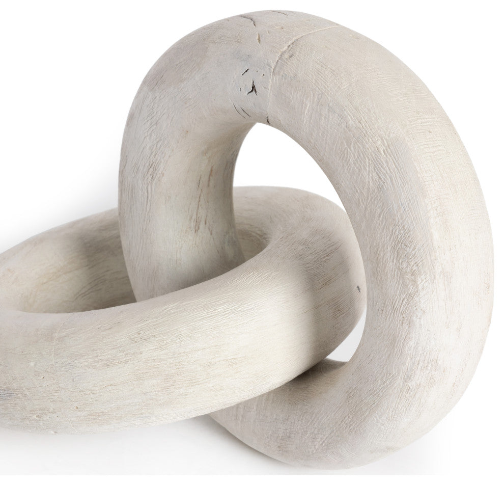 Reclaimed Wood Knot-Ivory