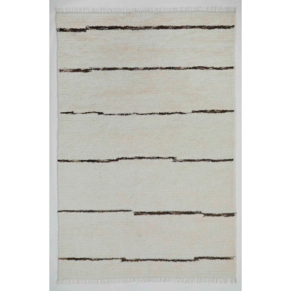 Turin Brisa Area Rug, Ivory, 7'6"x9'6"