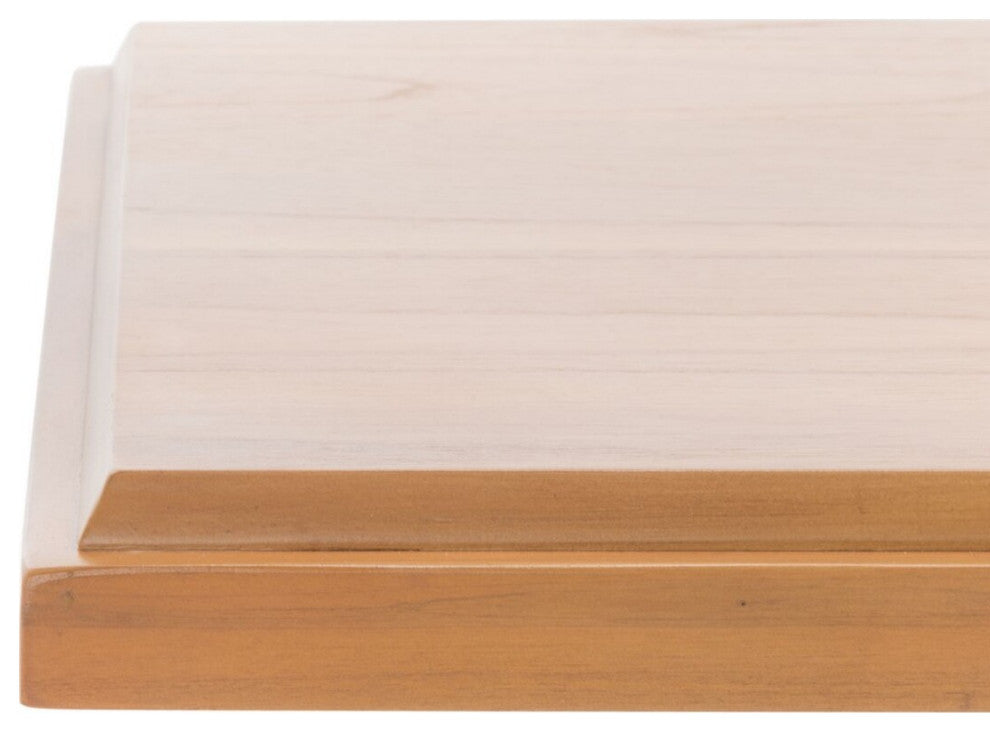 Safavieh Suette 2 Shelf Coffee Table, Natural