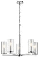 Chandelier 5-Light, Chrome