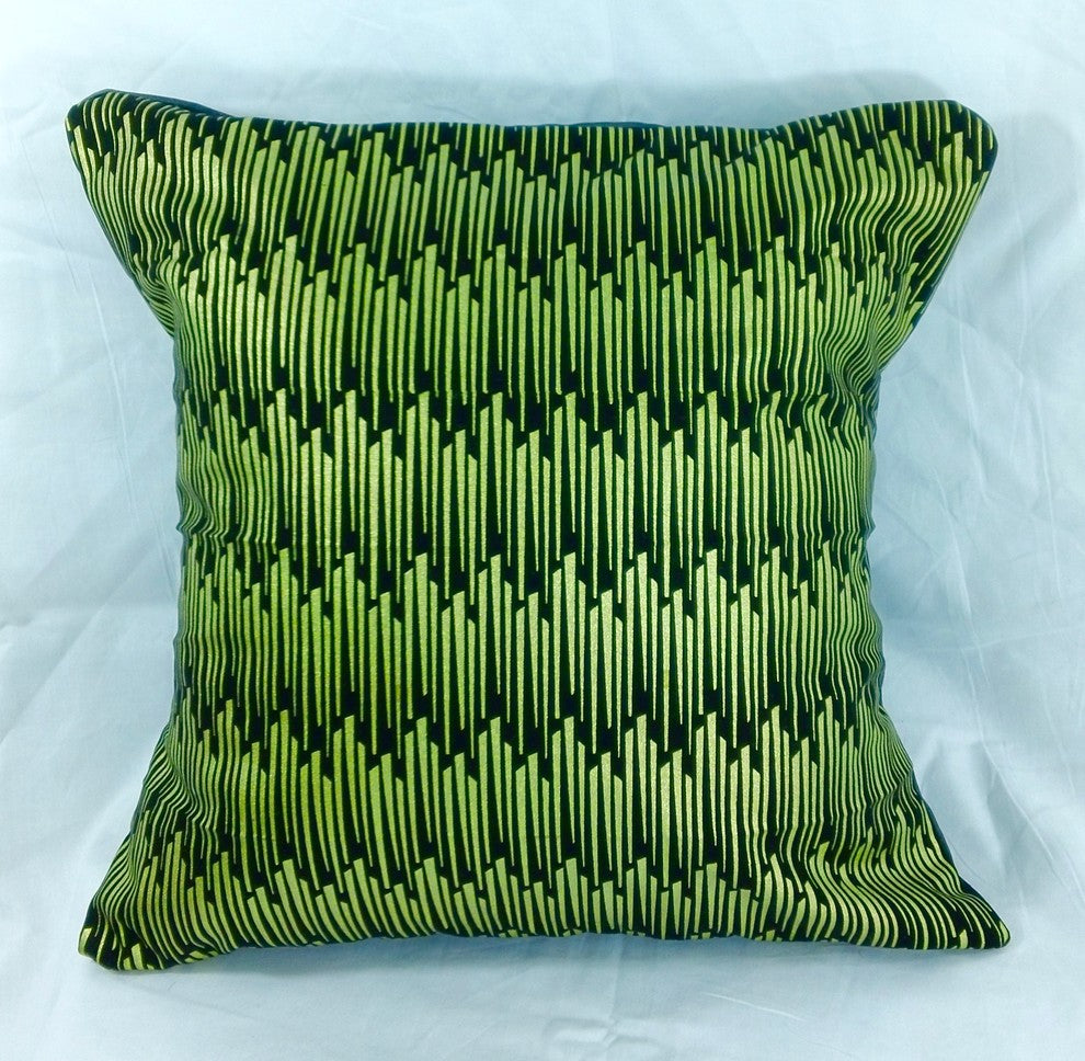Black Gold Pillow Cover by BohoCHIC Maui