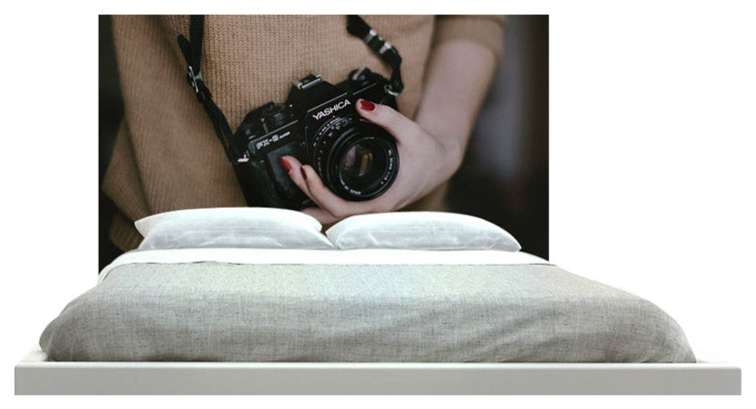 "Yashika Camera" Headboard