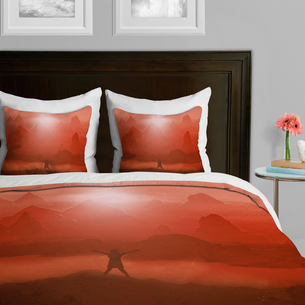 Deny Designs Viviana Gonzalez Naturaleza Y Luz II Duvet Cover - Lightweight