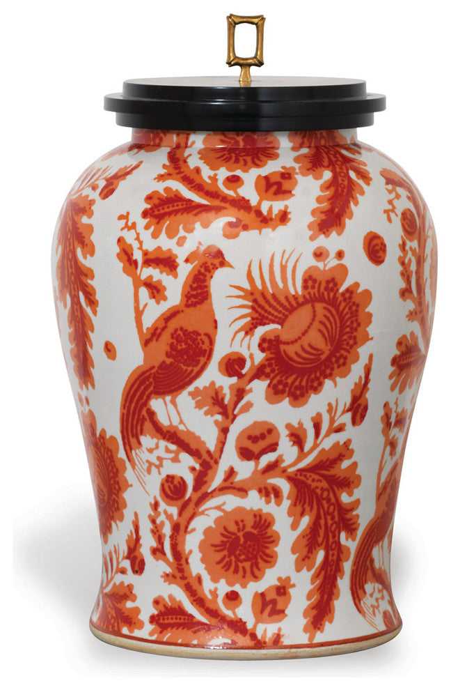 Arcadia Jar, Coral, Coral