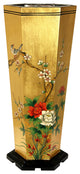 Gold Leaf Umbrella Stand